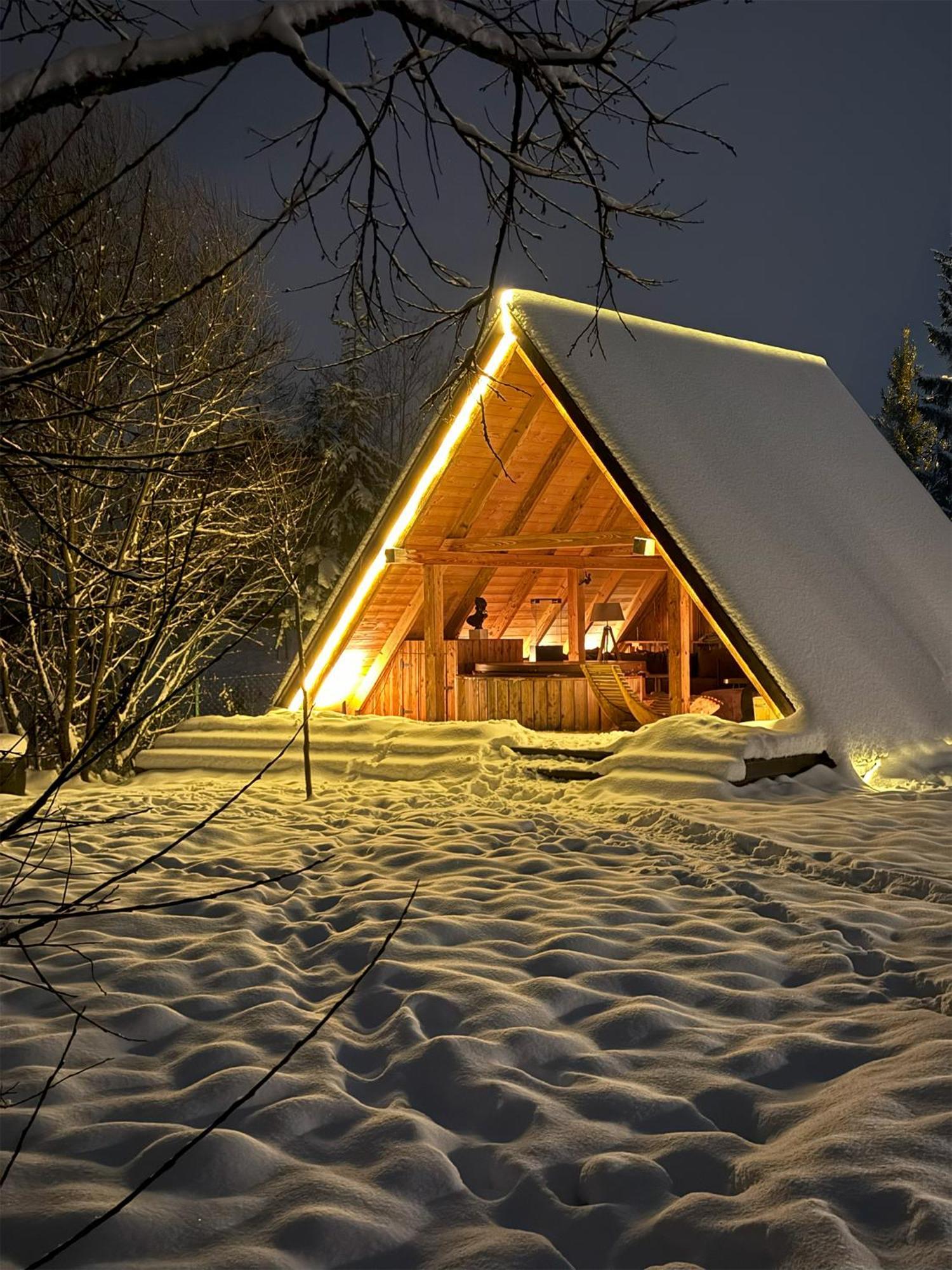 Gorska Osada Lovely Chalets Zakopane Poronin Exterior foto