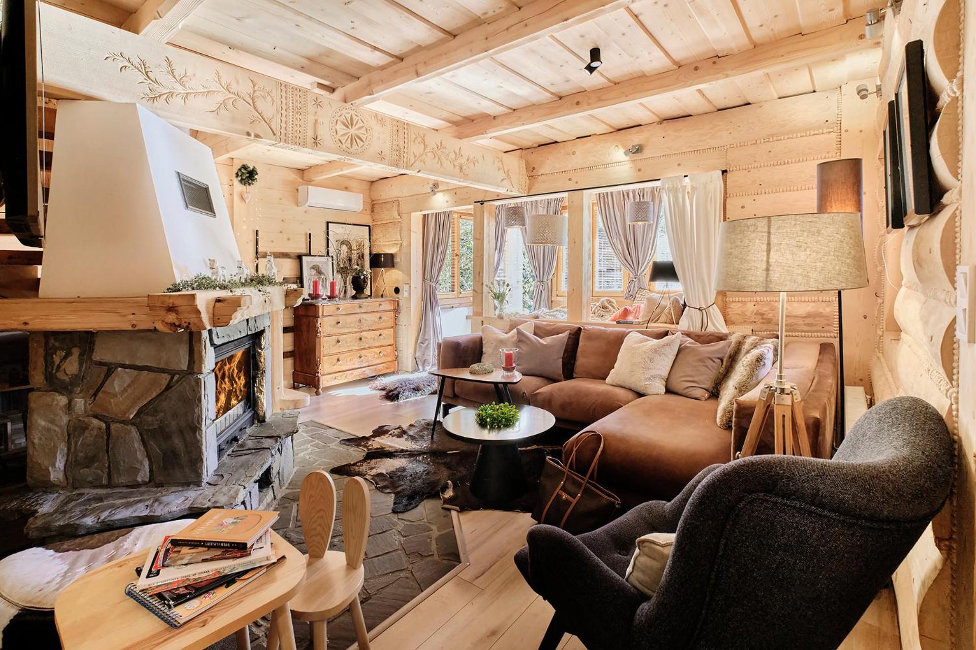 Gorska Osada Lovely Chalets Zakopane Poronin Exterior foto