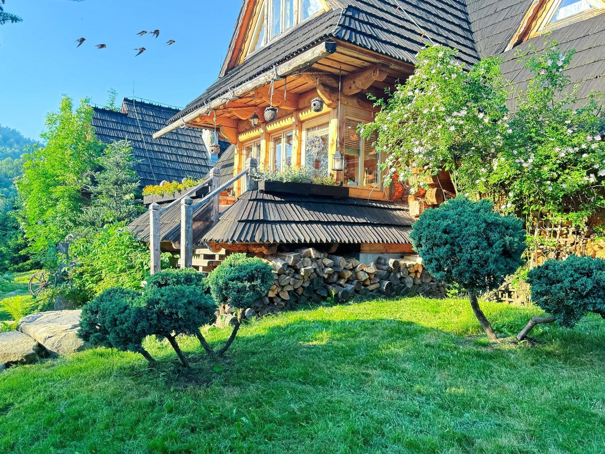 Gorska Osada Lovely Chalets Zakopane Poronin Exterior foto